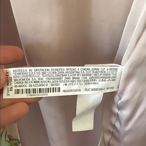 NWT Zara Floral Kimono Robe - Picture 14 of 16